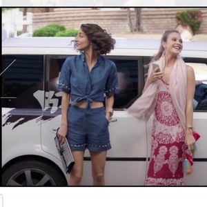 LA boutique Gold Dust Dress for Beau Garrett